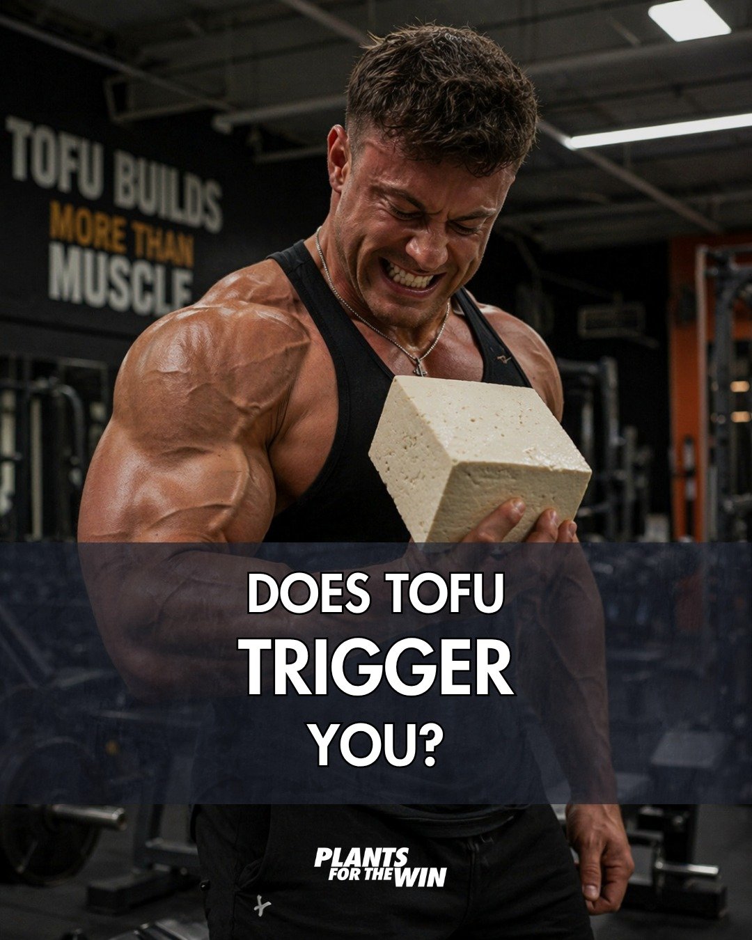 Tofu really got people emotional like that&hellip;

not over macros
but over masculinity 💀

Meanwhile we&rsquo;re just over here eating, lifting, recovering&hellip; (still waiting on those &ldquo;soy side effects&rdquo; btw 😭)

We&rsquo;re not lett