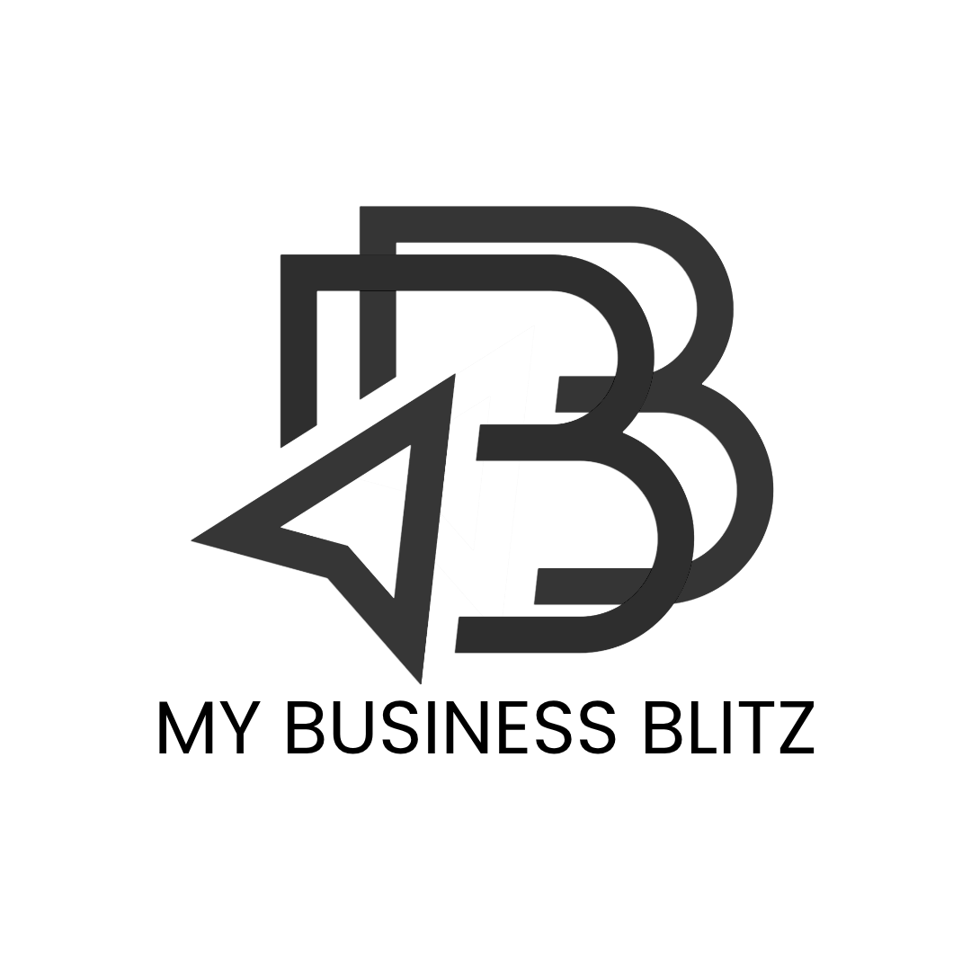 Graphical logo with a stylized letter 'B' combined with a star shape in black and gray.