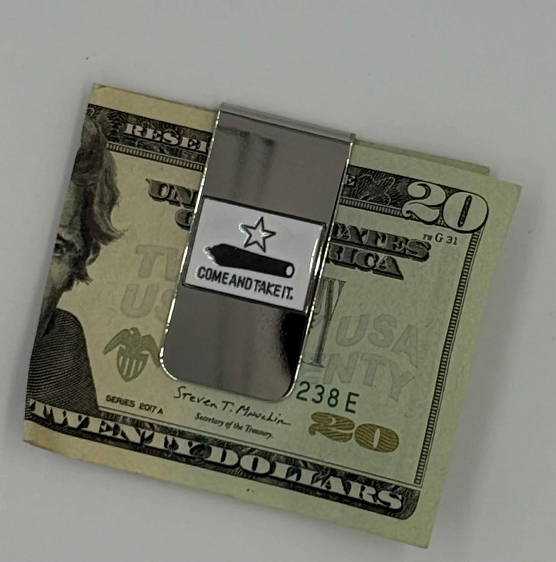Come and Take It Money Clip