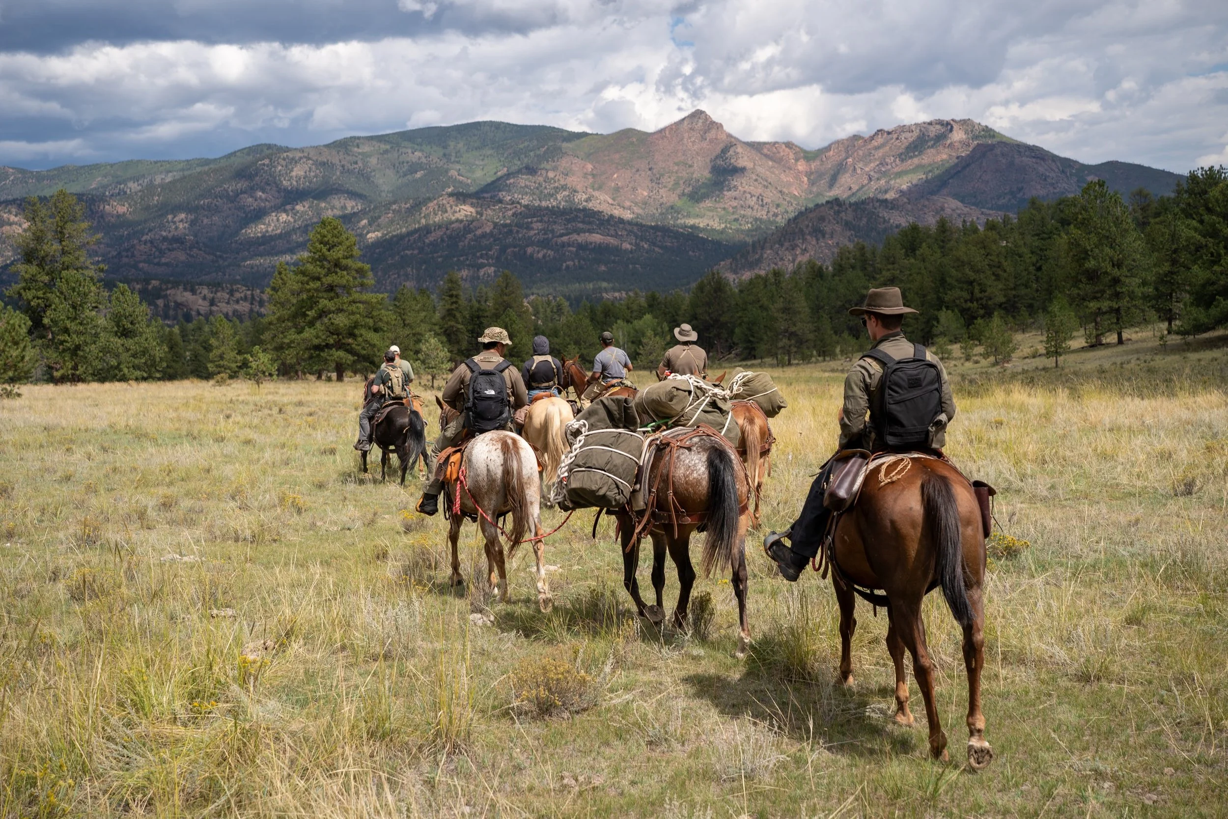 Golden Forge is sponsoring seats for veterans and first responders in the June 8&ndash;12 Backcountry Horsemanship &amp; Wilderness Medicine course &mdash; a five-day intensive operated by @ruggedmountainoutfitters in partnership with @orionmedicalco