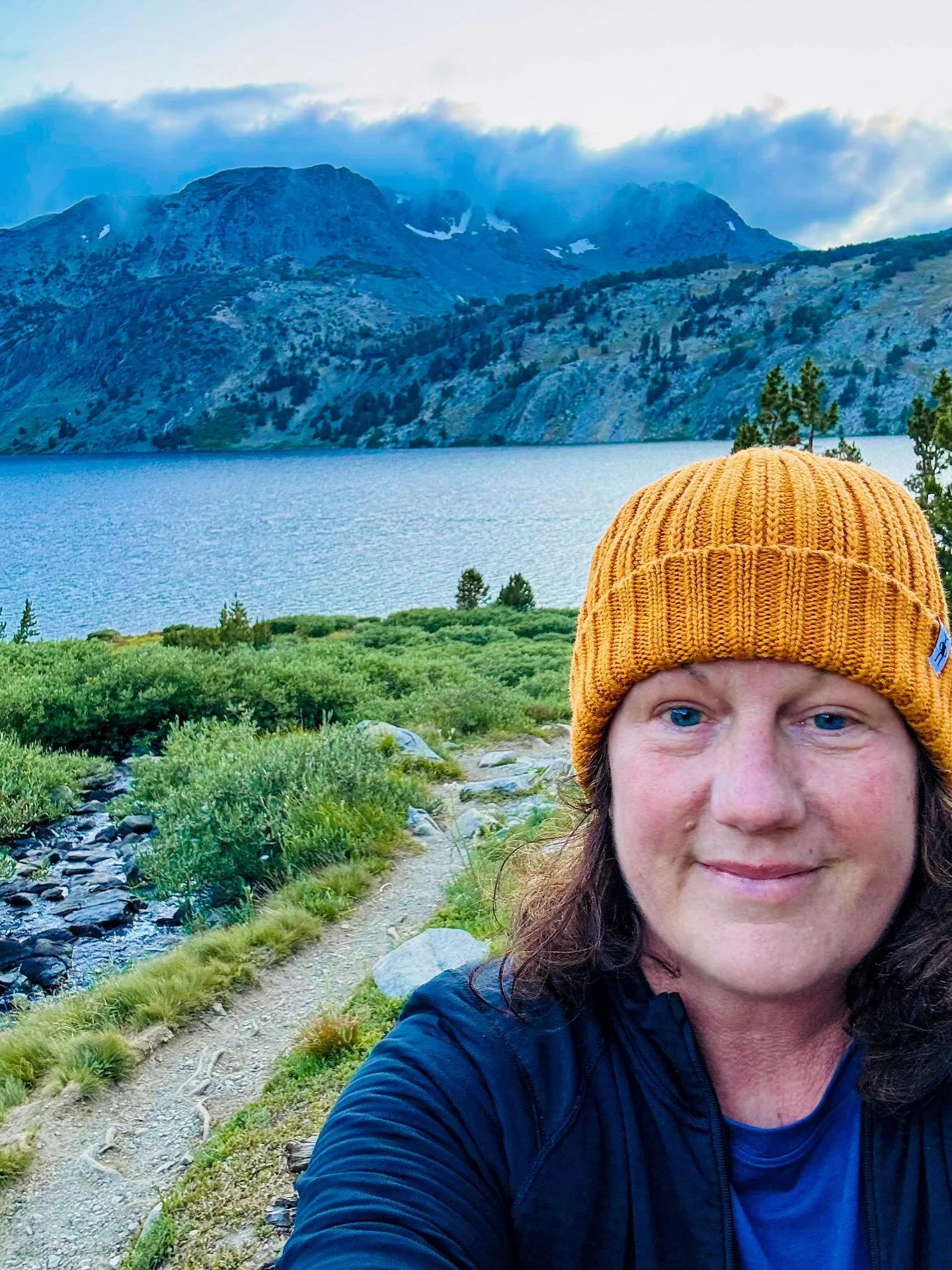 4 nights and 5 days backpacking in the Eastern Sierras with 12 bad ass women. Hiking up passes, carrying everything we need, pitching our own tents and making our own food was a game changer! Exhausted, proud, sore and ready to take what we&rsquo;ve 