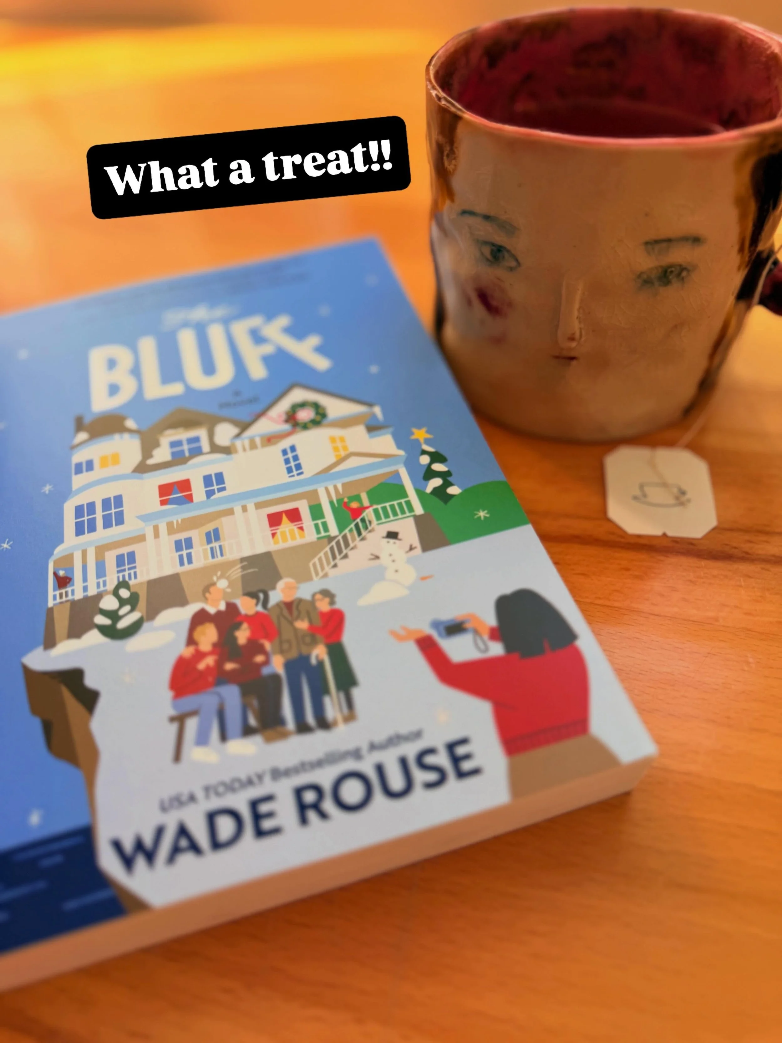 The Bluff is such a delight! Thank you @authorwaderouse ❤️❤️❤️ I&rsquo;m devouring it but I don&rsquo;t want it to end 🥲