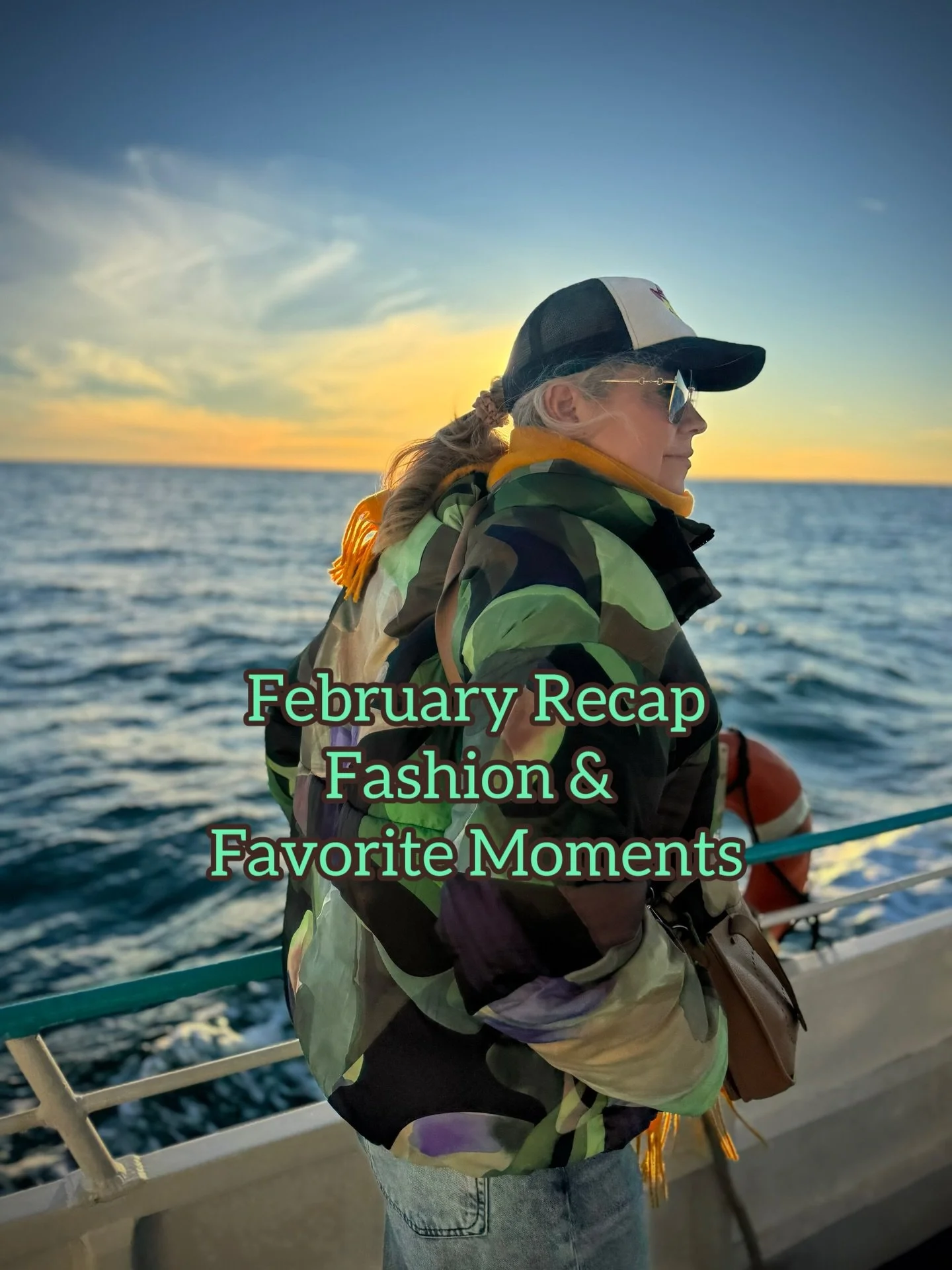 February, you were full. 🌊✨

From whale watching magic&hellip;
to Florida dinner nights in Newport&hellip;
shopping days with my daughter and sweet grandson 🤍
and slow beach walks soaking it all in.

Fashion is fun &mdash; but these moments? Even b