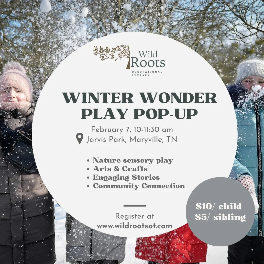 Maryville Families! Feb 7 join us as we celebrate play and the wonder of the winter season! 

-Sensory play
-Winter Arts &amp; Crafts
-Engaging Stories
-Community Connection

I hope to see you for our upcoming Winter Wonder Play Pop-Up! 
Curious abou