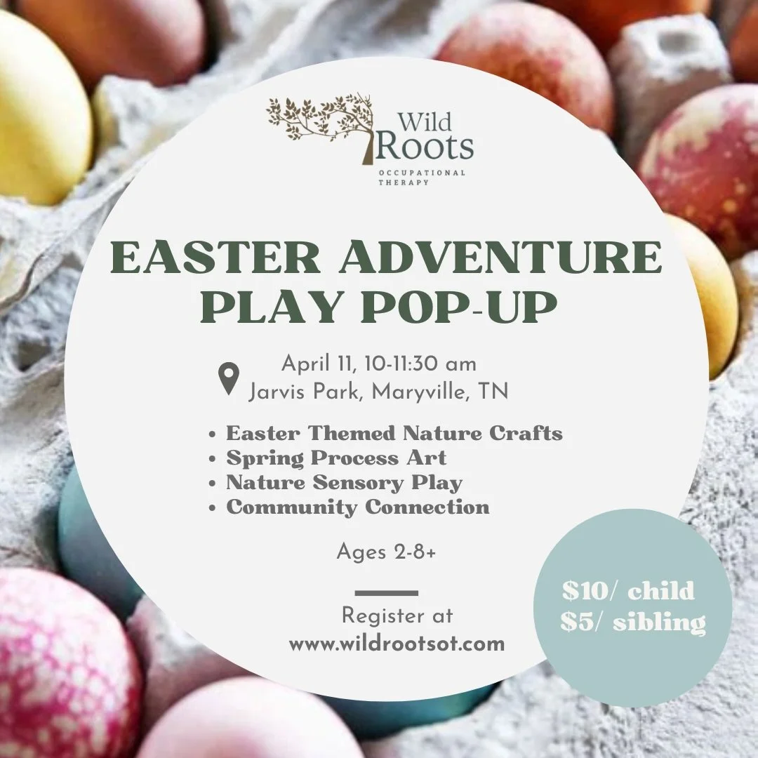 We have 2 play events coming up next month you won&rsquo;t want to miss!!
🌼Easter Play Pop Up : April 11
🌎Earth Day Play Pop Up: April 25

Save your spot to come play with us as we dive head first into a morning of rich outdoor sensory play, crafts