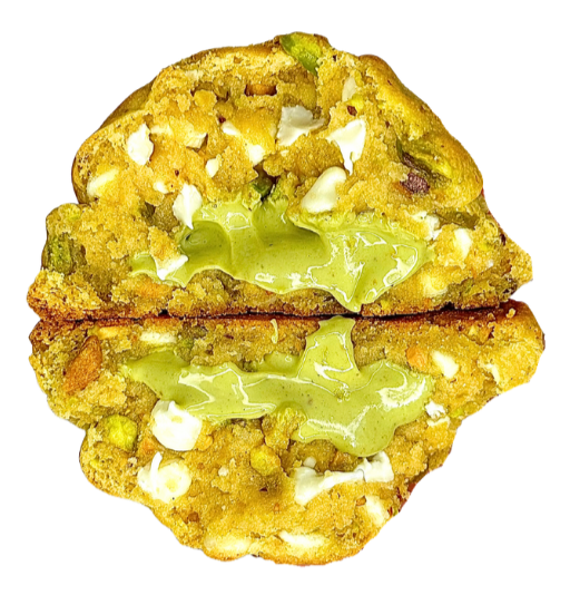 Pistachio White Chocolate Chip Cookie