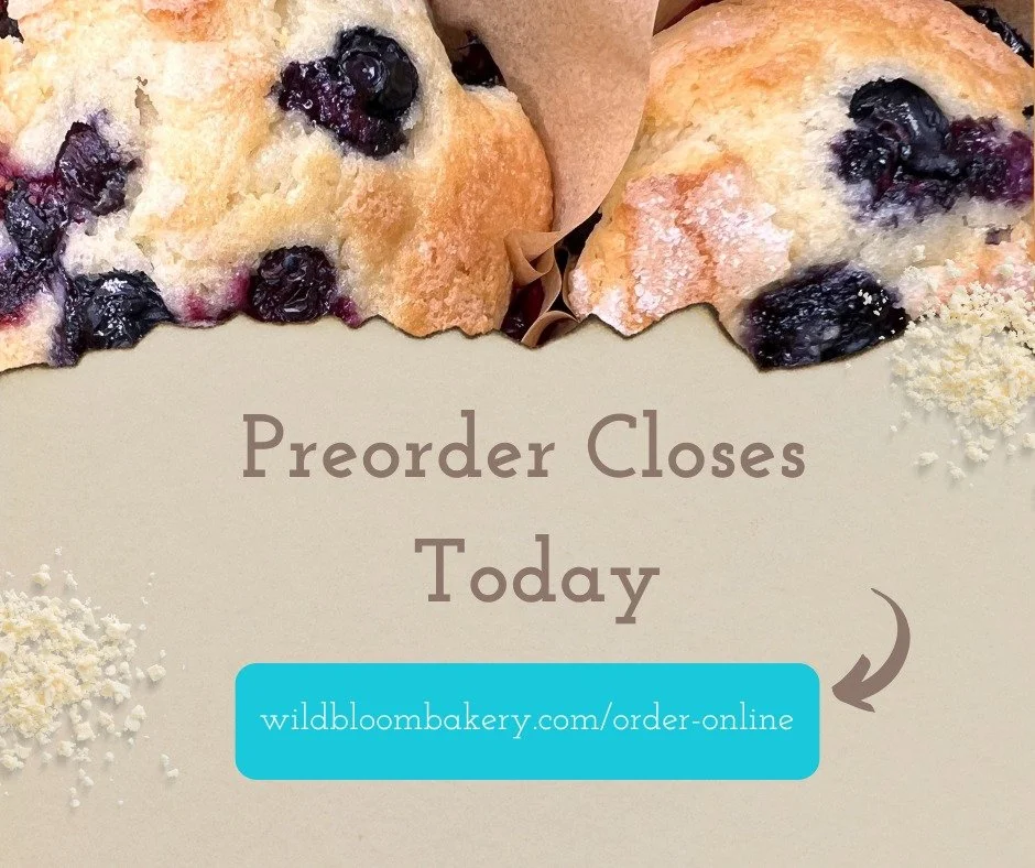 Preorders wrap up tonight! If homemade goodness has been calling your name, now&rsquo;s the time to answer. Fresh-baked joy is just a click away.