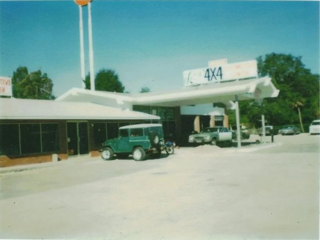 Sterling Redmond's Gas Station in the 1970s