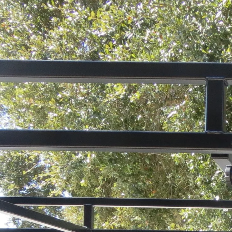 Cargo side rail out of 2" square tubing
