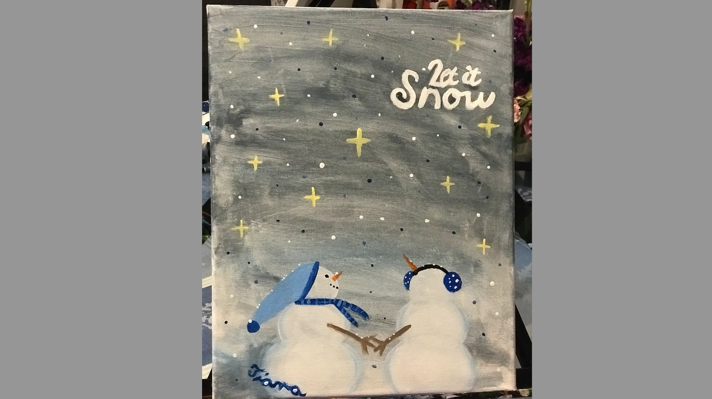 Private Couples Paint Party