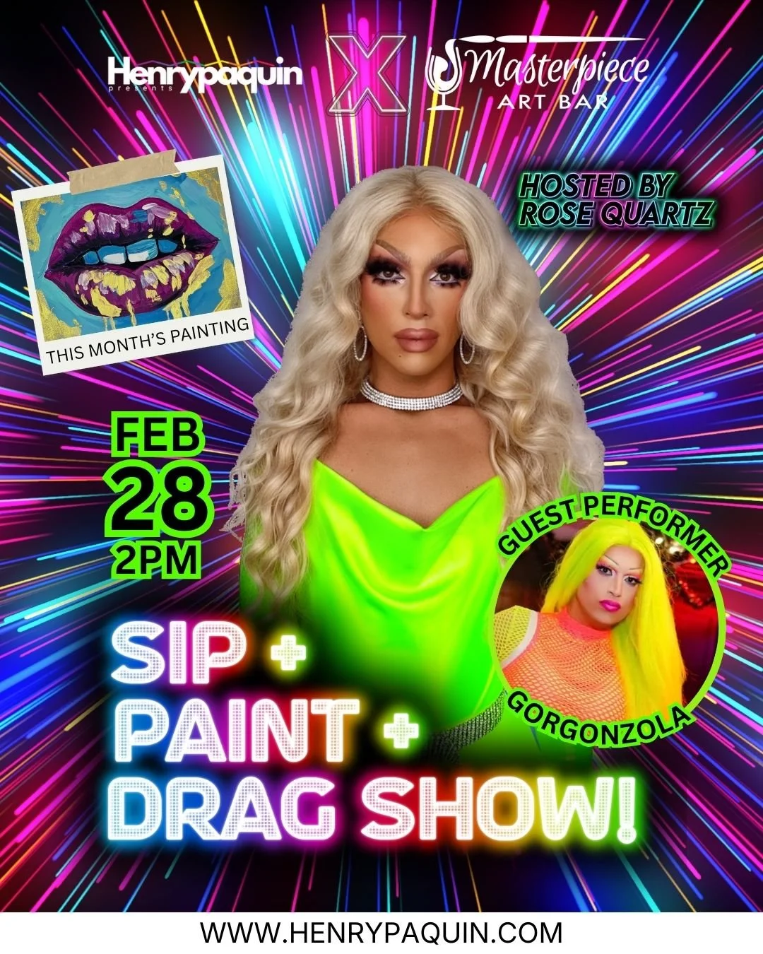 Drag Show & Paint Party!
