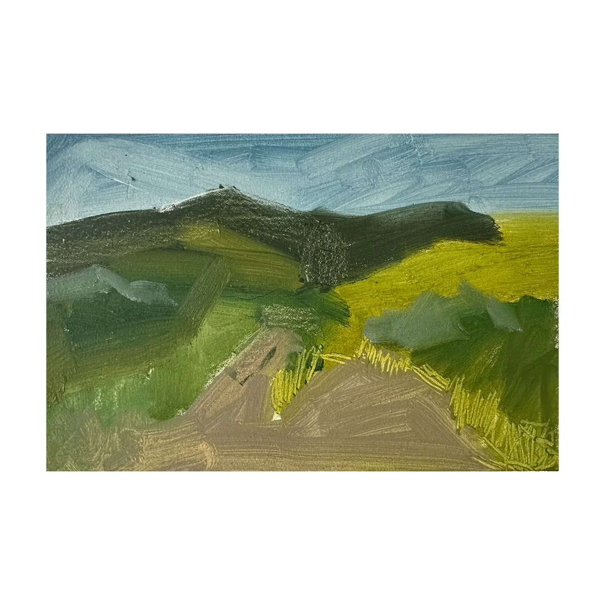 Melissa Clayton-Smythe - Collines Verdoyantes (unframed)