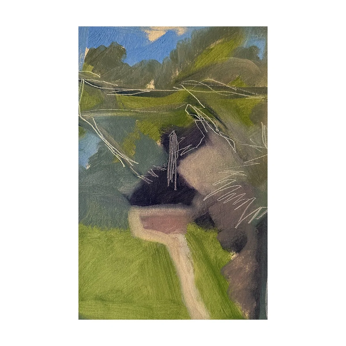Melissa Clayton-Smythe - Road to nowhere (unframed)