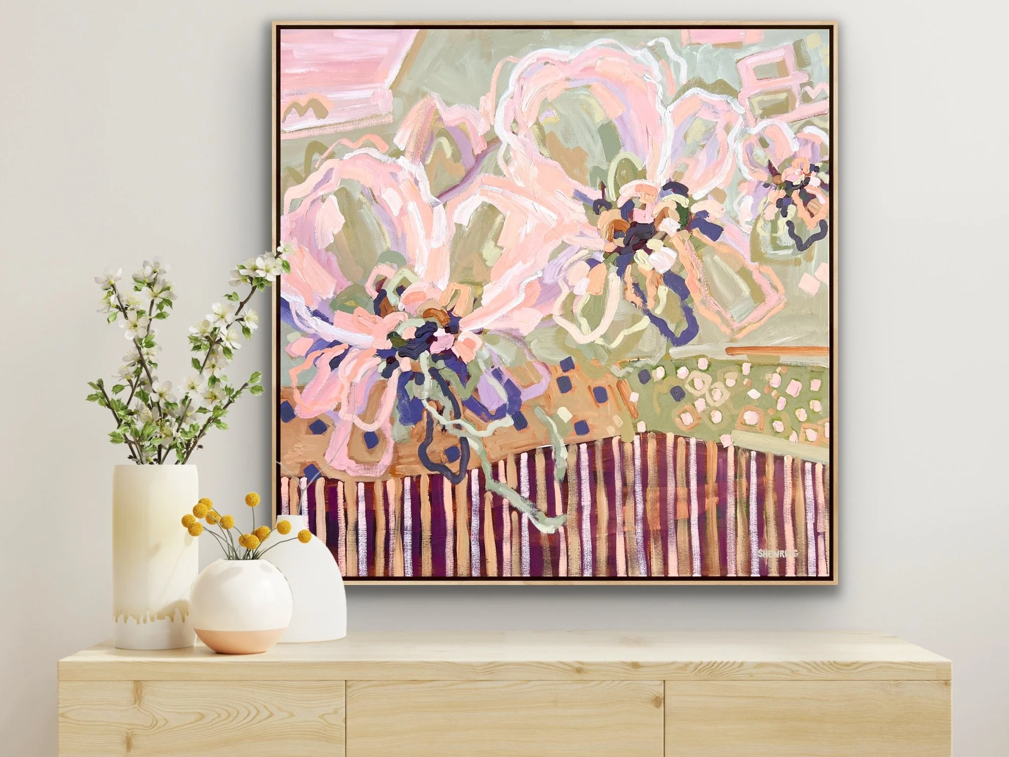 Lovers Sunlit Flowers - room 13.JPG