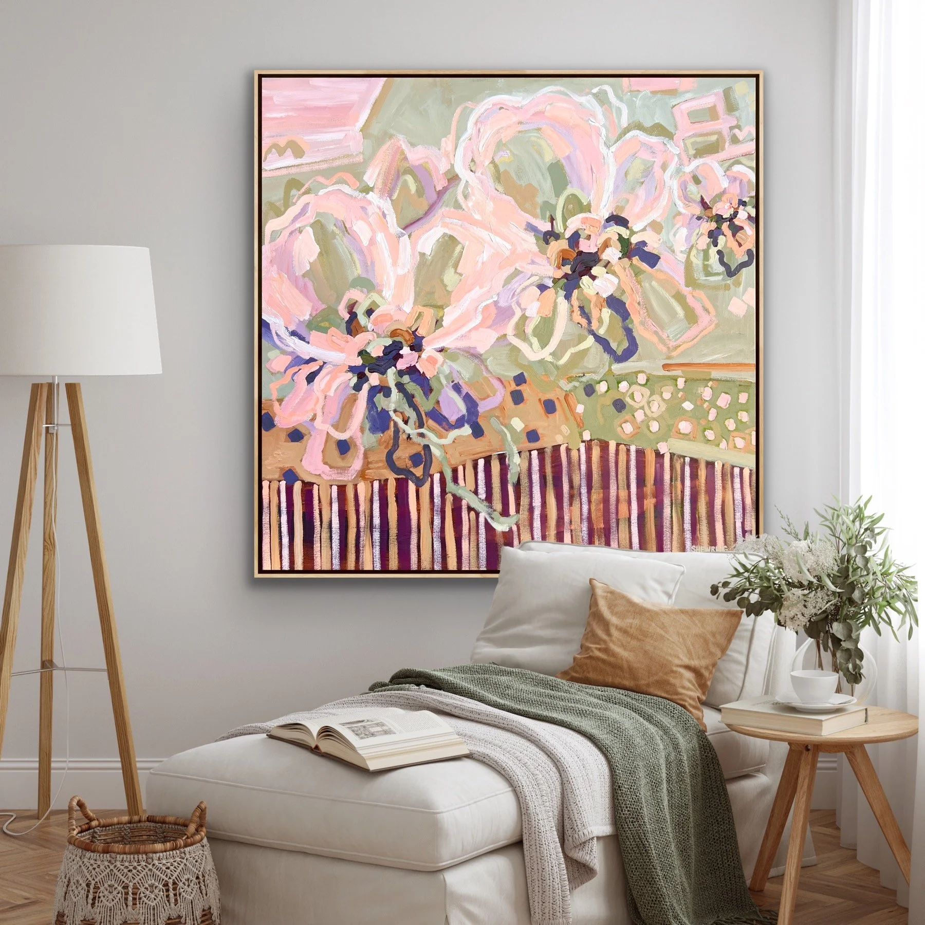 Lovers Sunlit Flowers - room 20.JPG