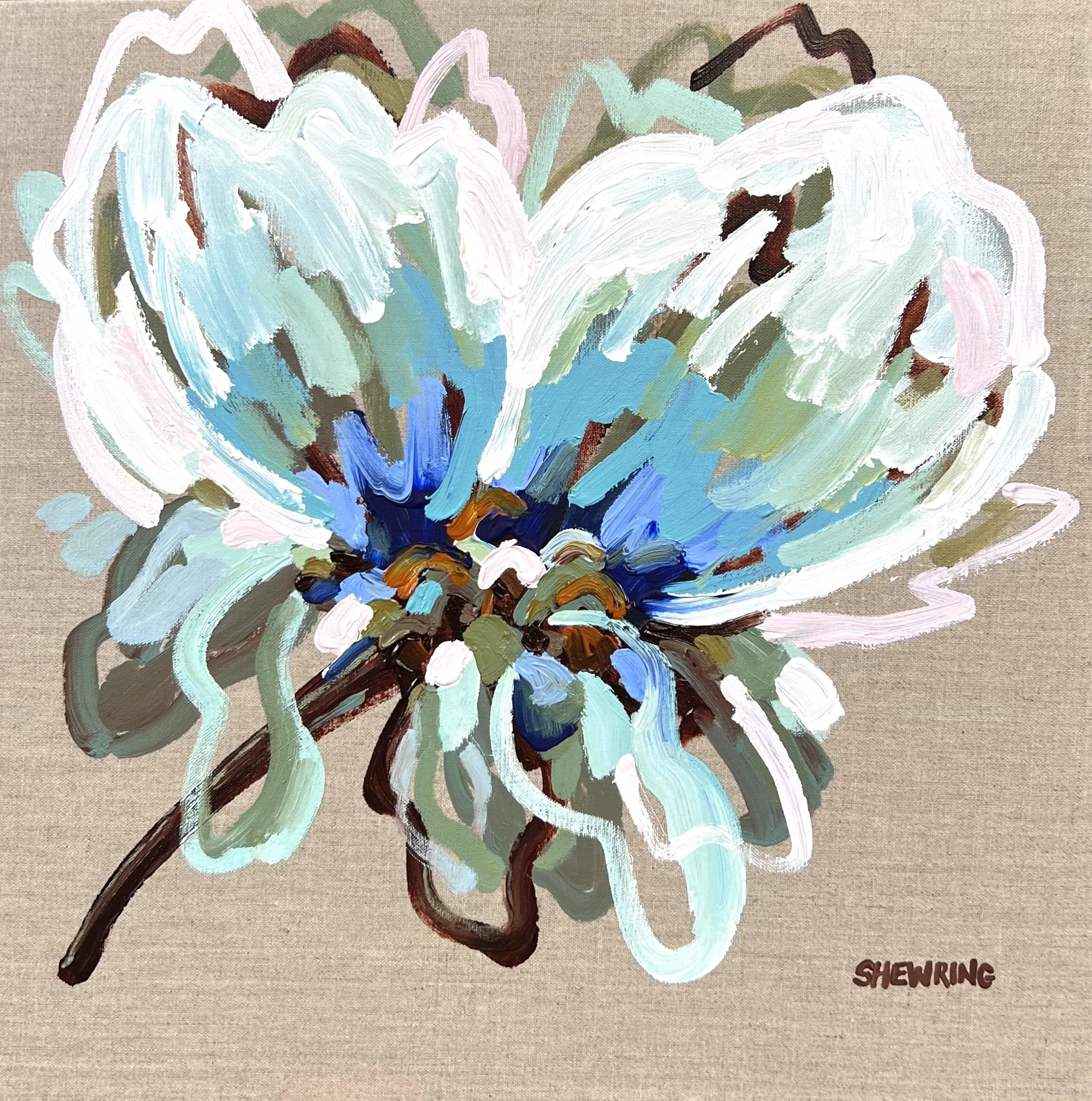 Sun on the Blue Flower- Jen Shewring