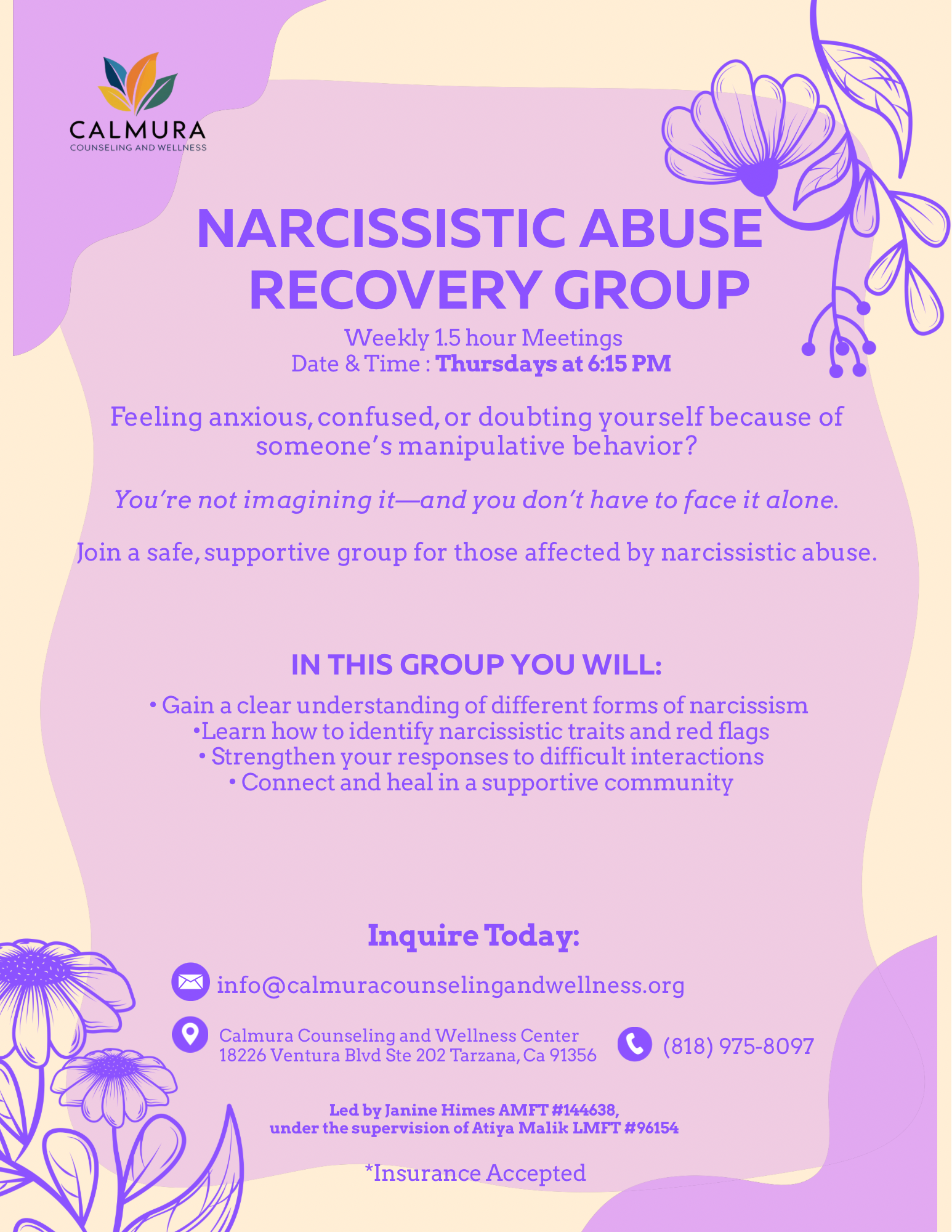 Narcissistic Abuse Recovery Group