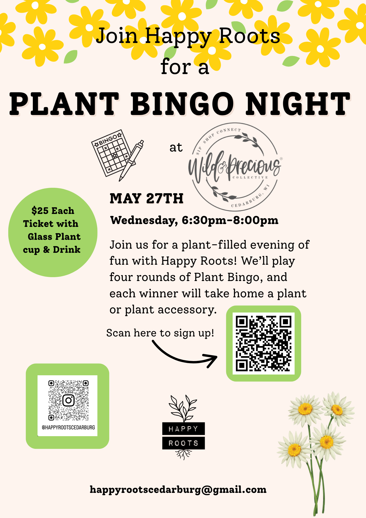 Plant Bingo Night