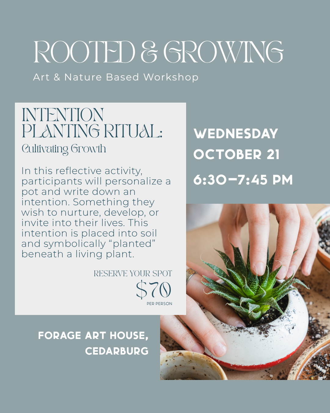 Intention Planting Ritual - Cultivating Growth
