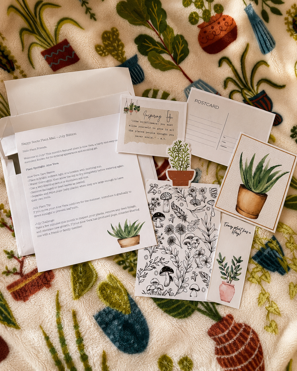 Happy Roots Plant Mail