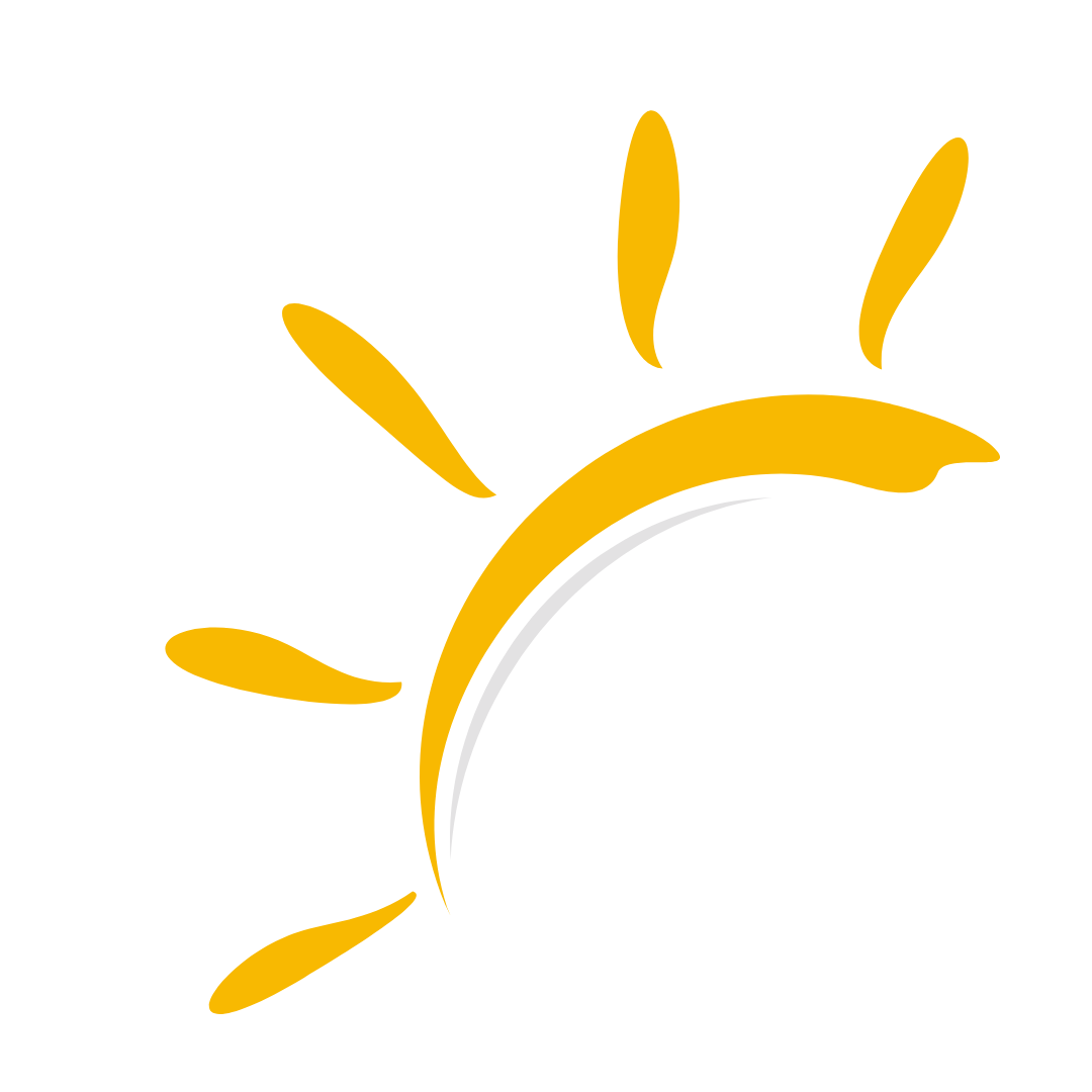 A yellow sunshine illustration.