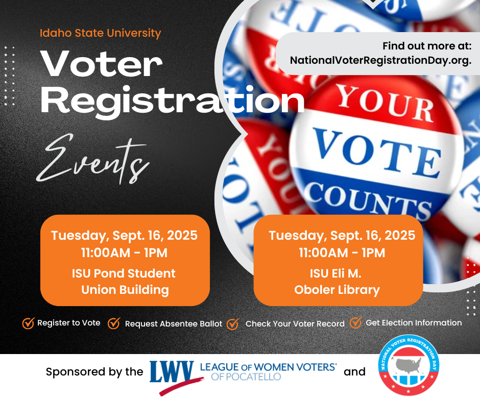 LWVP National Voter Registration Day