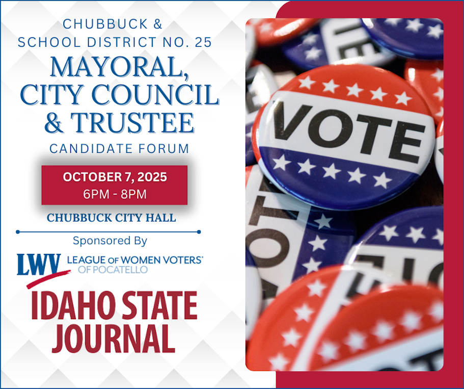 Chubbuck City and School District No. 25 Candidate Forum