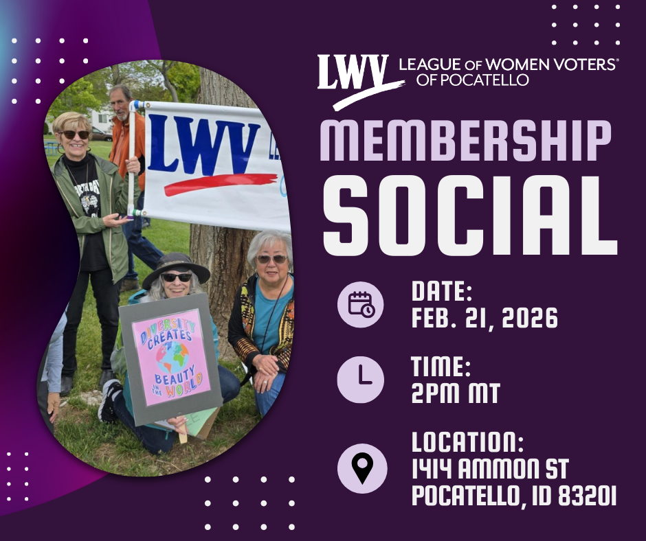 LWVP Membership Social