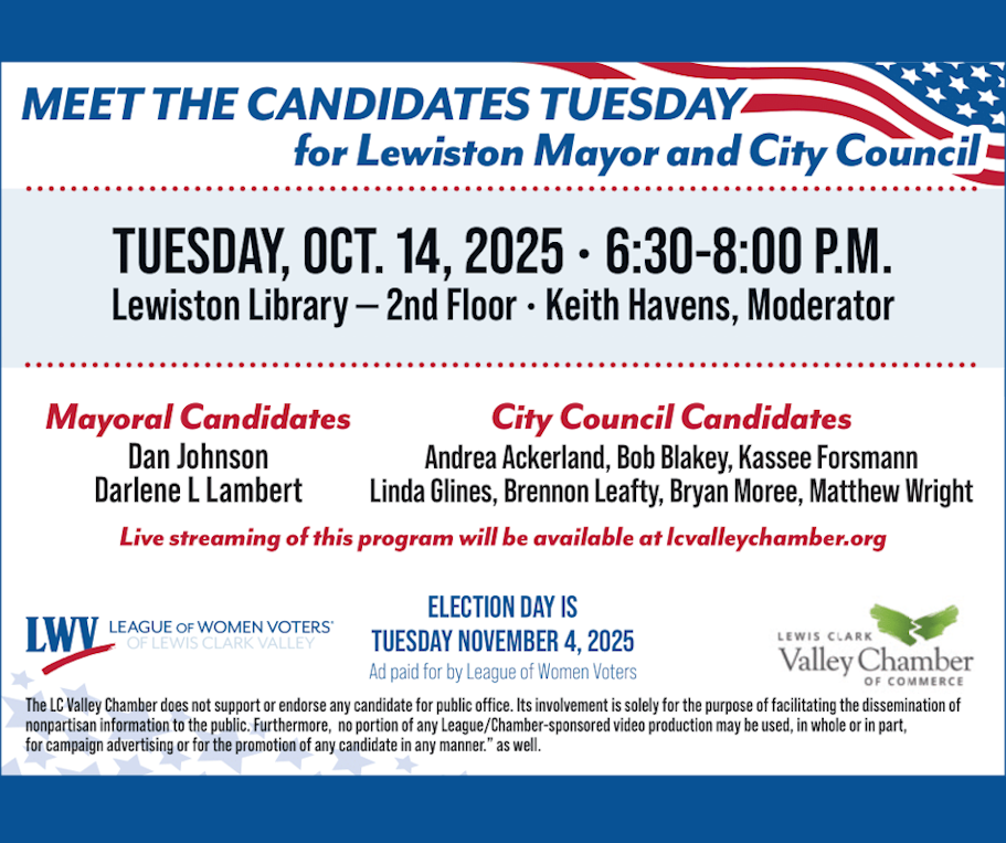 2025 Lewiston Mayor and City Council Candidate Forum