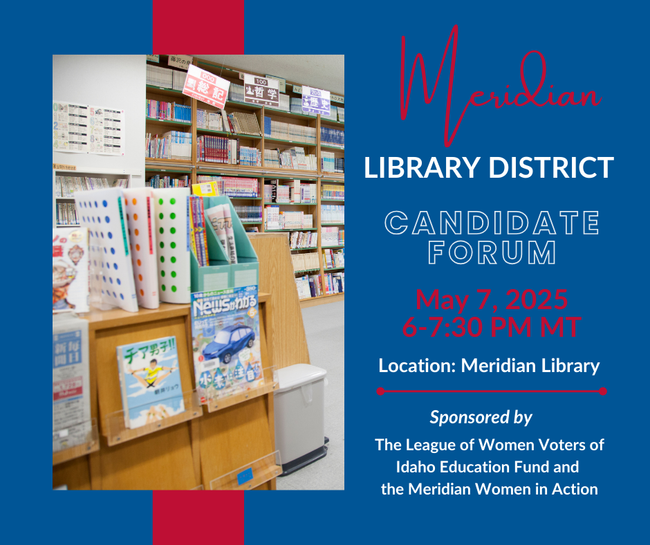 Meridian Library District Board of Trustees Candidate Forum