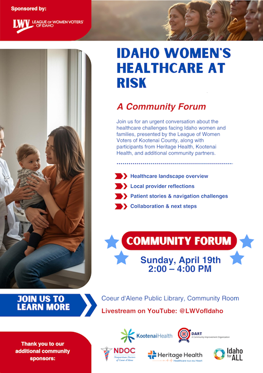 Idaho Women's Healthcare at Risk: A Community Forum