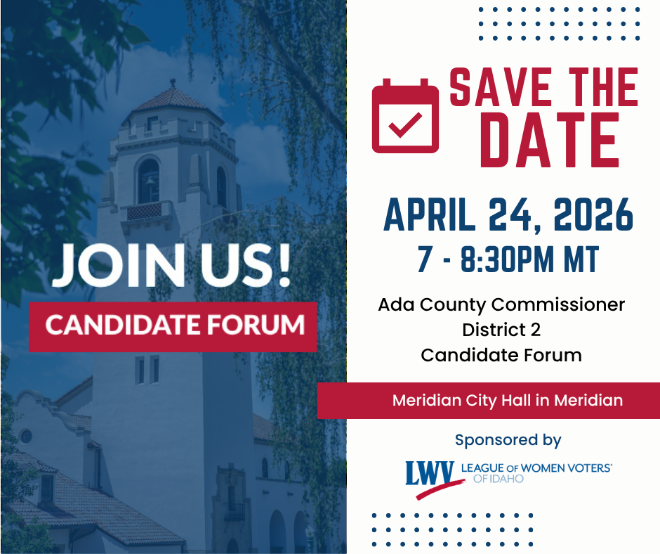 2026 Ada County Commissioner District 2 Candidate Forum