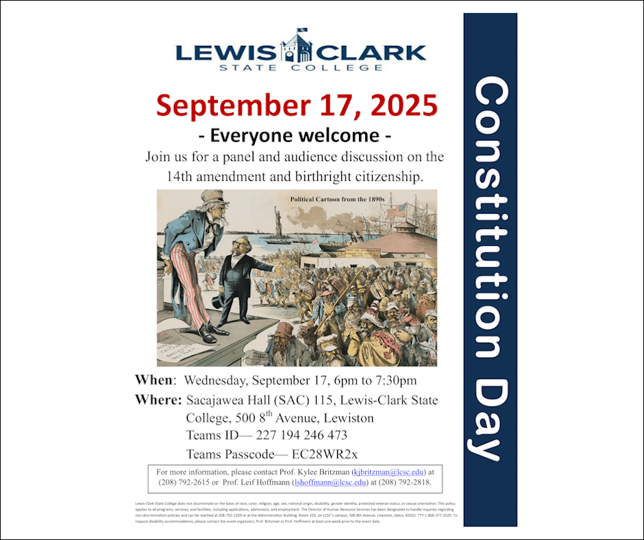 Lewis & Clark State College Constitution Day