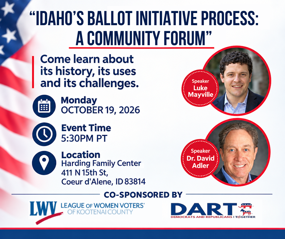Idaho's Ballot Initiative Process: A Community Forum