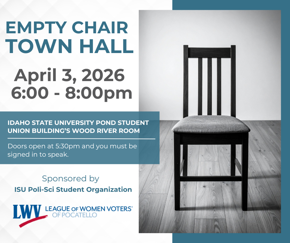 Empty Chair Town Hall