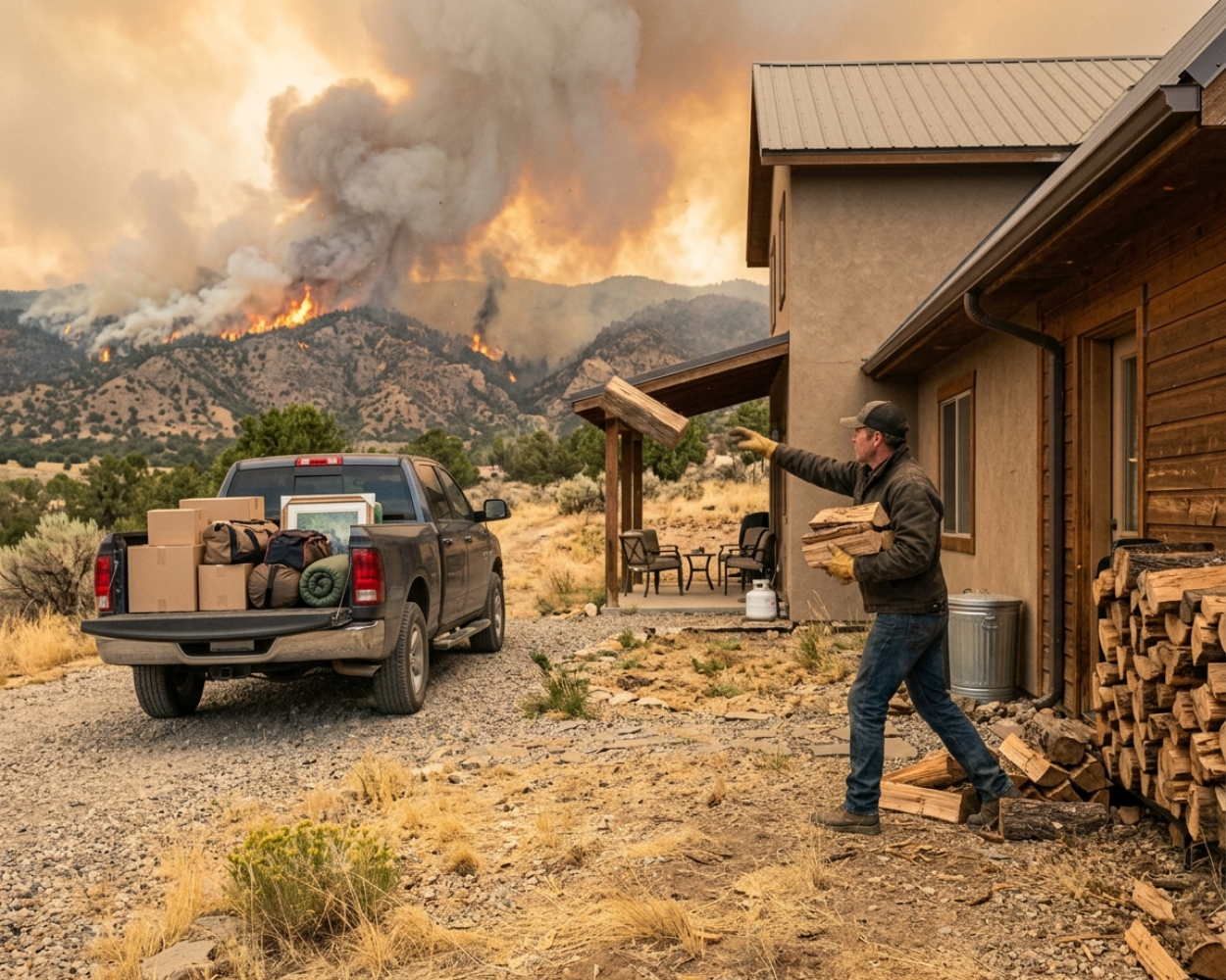 A Wildfire Is Approaching: What Can You Do to Protect Your Home Before You Evacuate?