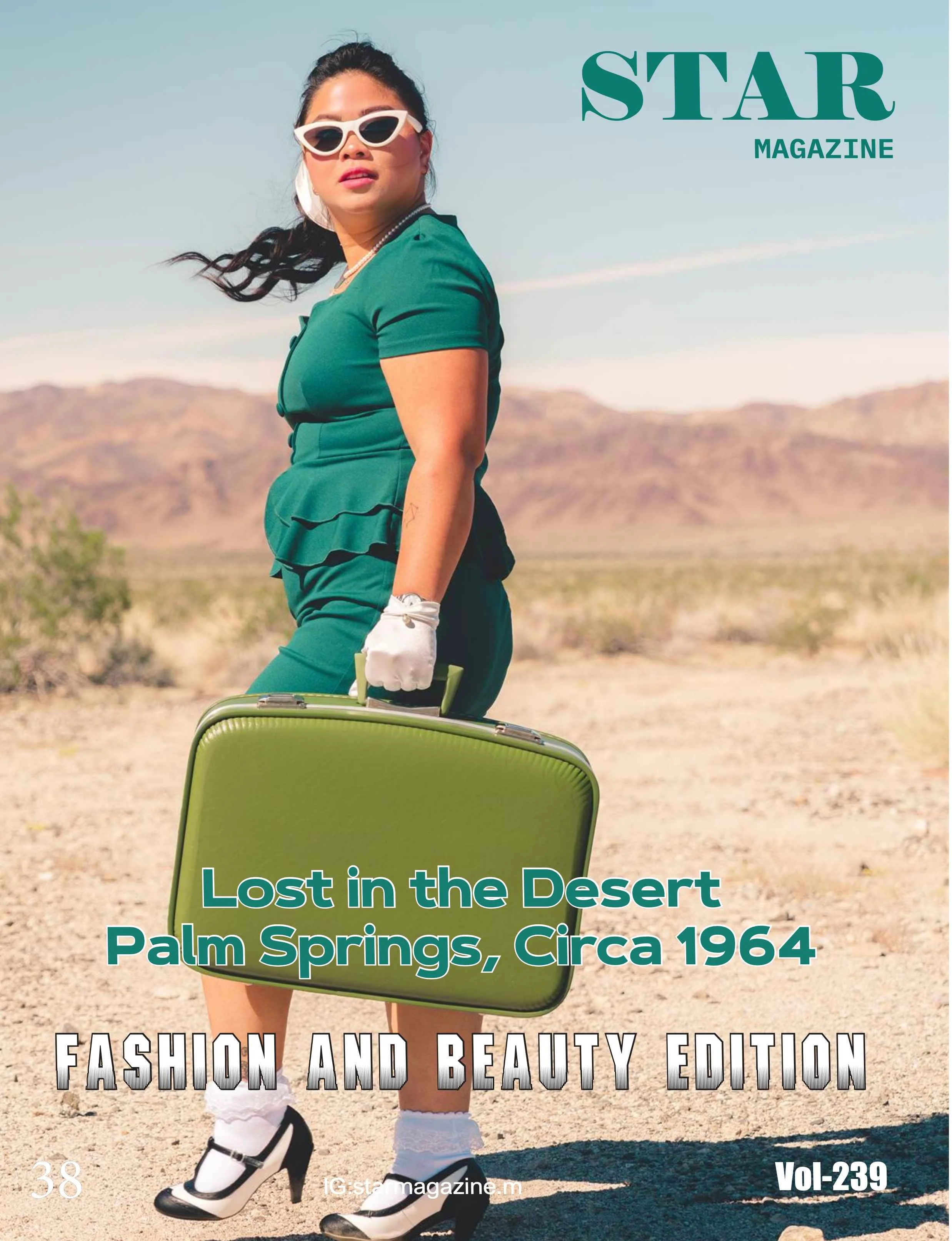 Editorial, Fashion, Vintage, Model, Joshua Tree, California, Southern California