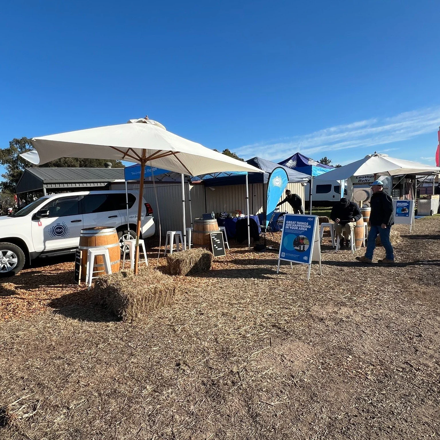 So excited to work with @nbn_australia  at AgQuip 2025 🌾
Such an honour for our little family business to be chosen by a national company ✨

#TheStapleShed #AgQuip2025 #SupportLocal