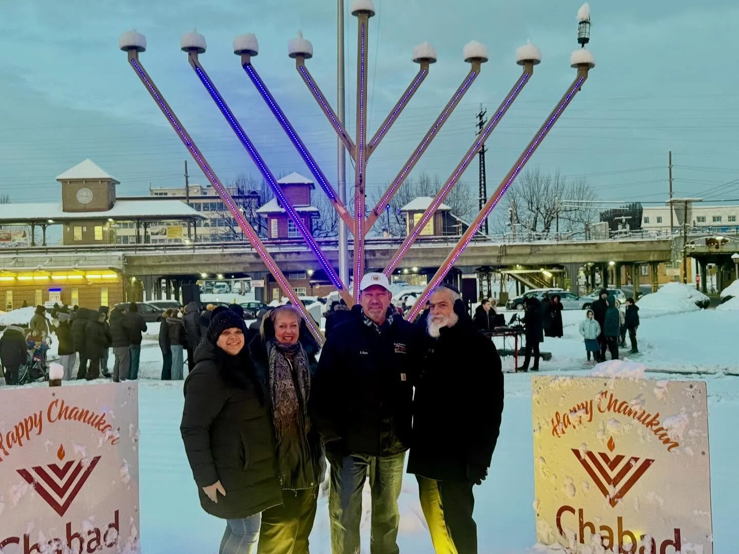 Honored to join the Valley Stream community for the menorah lighting as we celebrate Hanukkah together. Moments like these remind us of the importance of faith, tradition, and coming together as neighbors. Wishing everyone a happy and meaningful Hanu