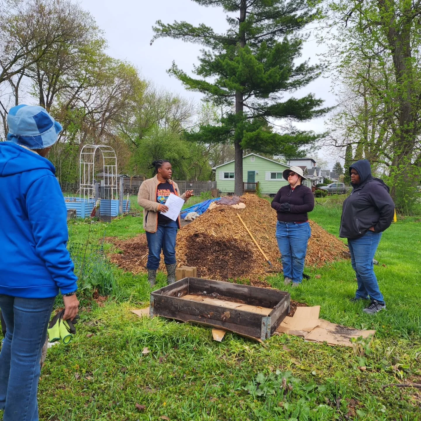 Thanks to @ssweetfarm for a fantastic raised bed class!

If you want to hear about garden classes and volunteer opportunities all season, email us at hello@growingpontiac.org or join the Garden Resource Club for FREE at www.growingpontiac.org 🌱