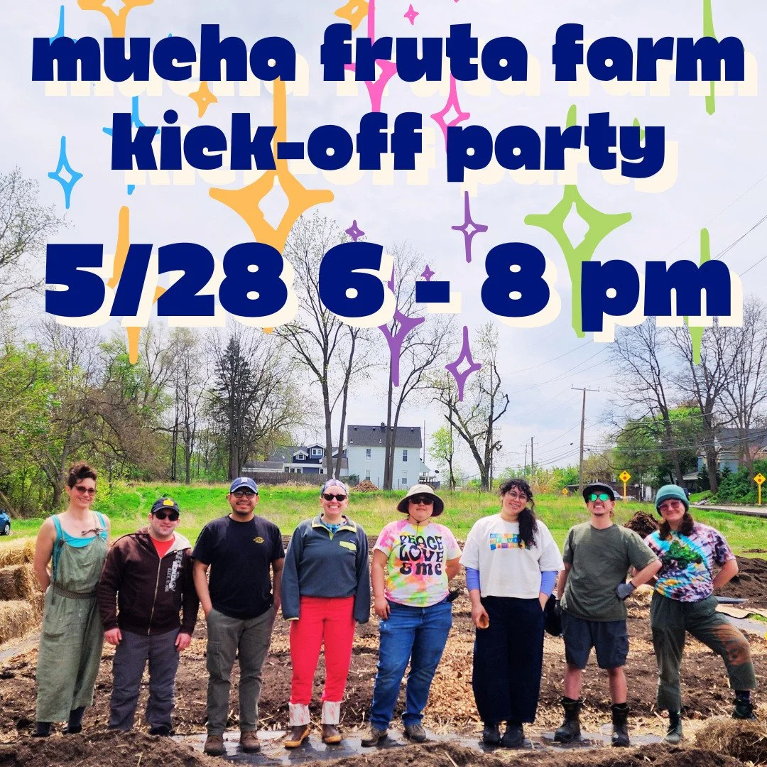 Hope to see you there! 

@muchafrutafarm is located at 432 N Saginaw. Street parking is available on Chamberlain!