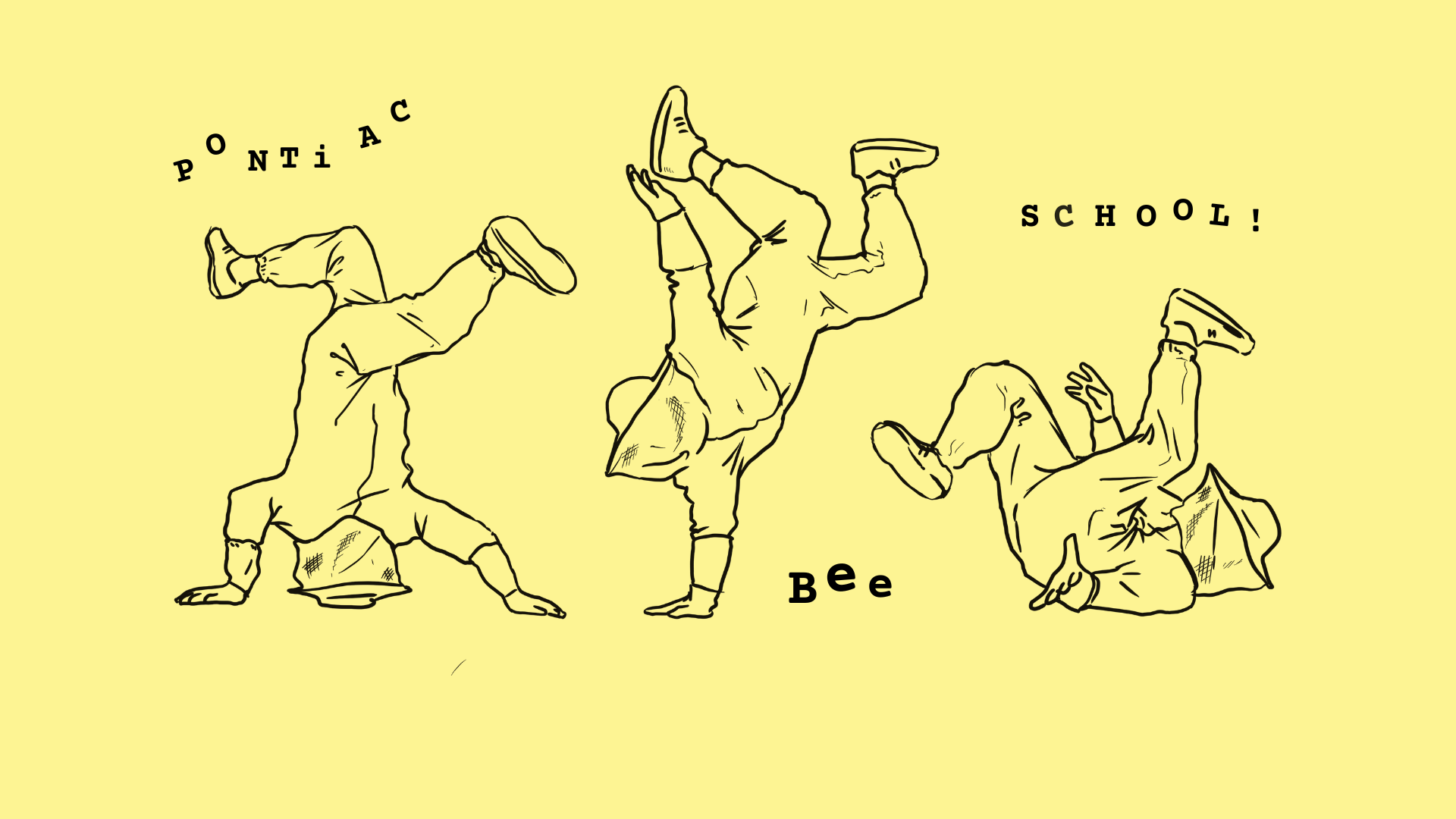 Beekeepers doing cartwheels