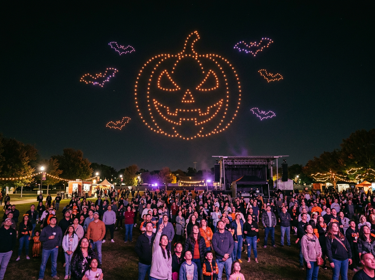 Halloween Drone Light Show Ideas for 2026 Events