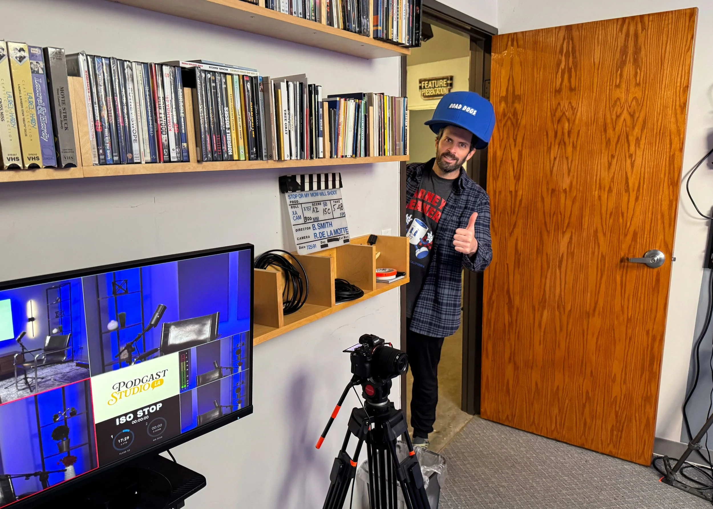 Podcast Studio LA video podcast set in North Hollywood