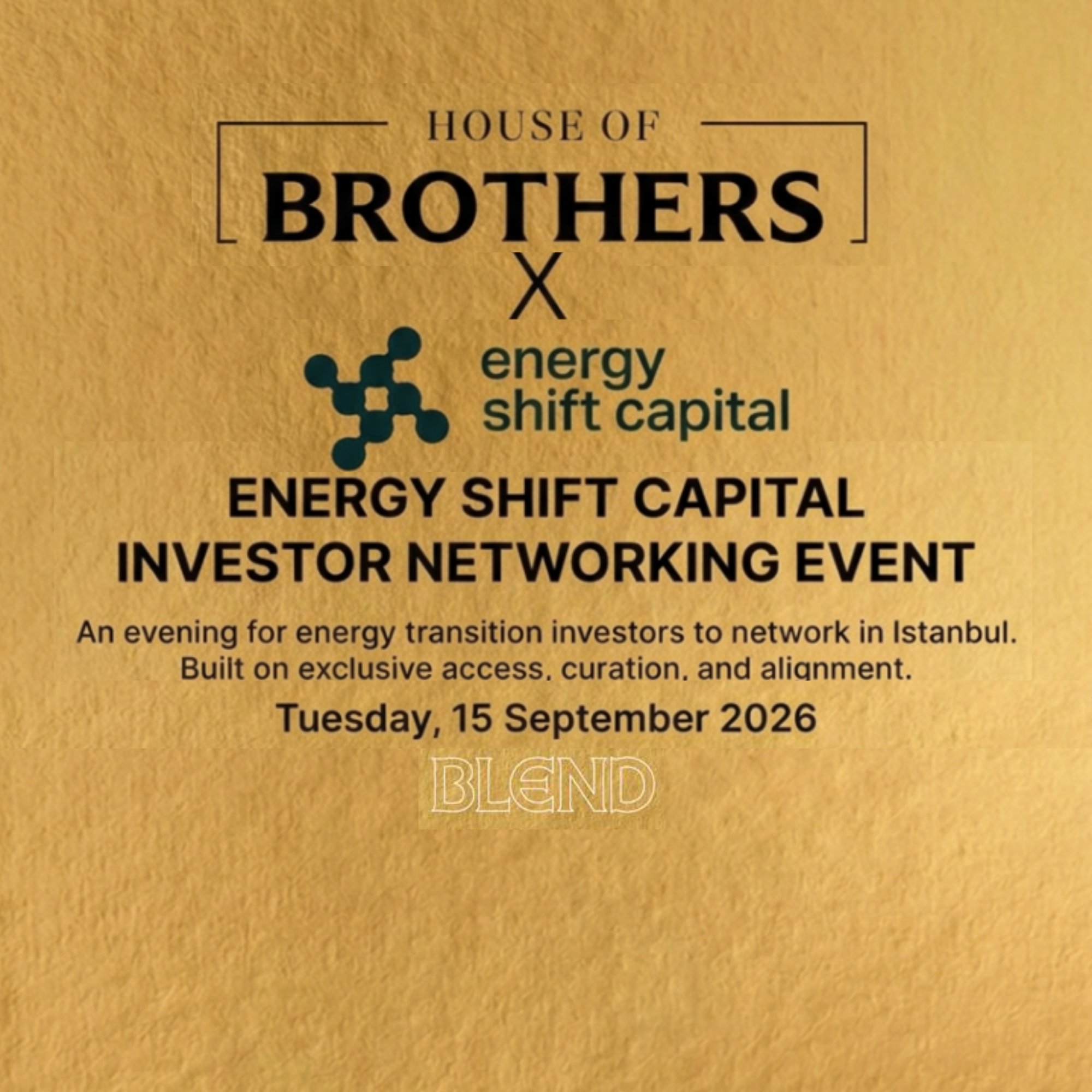 Energy Shift Capital Investor Networking Event