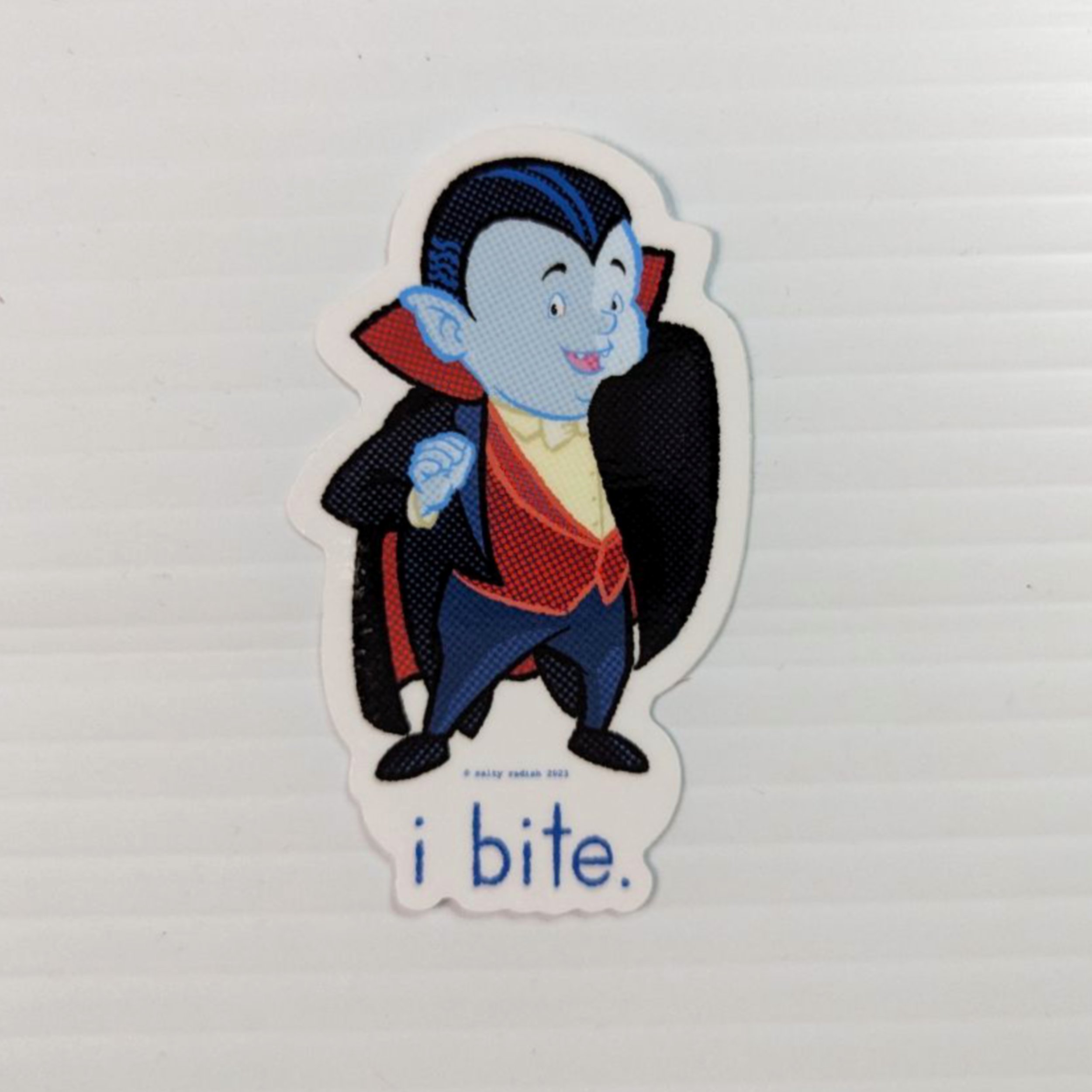i bite halloween sticker