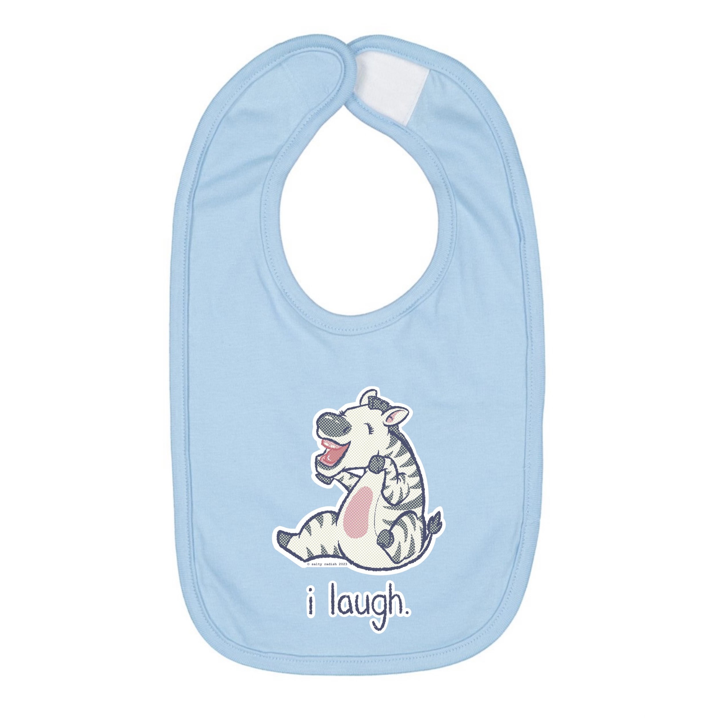 i laugh bib