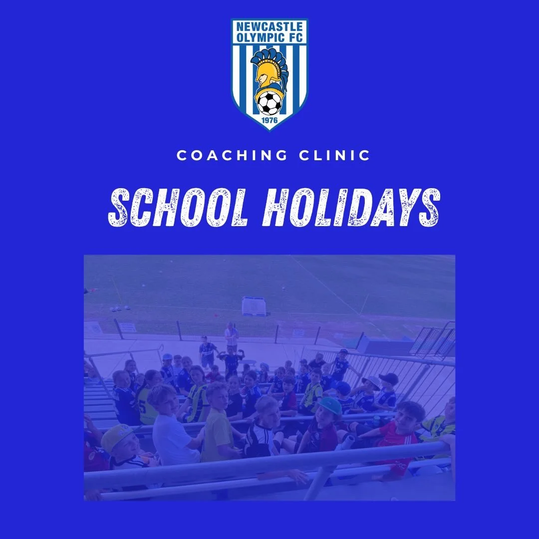 ⚽ Newcastle Olympic FC &ndash; 3 Day Junior Coaching Clinic

Give your child a fun, active, and skill-building football experience these school holidays!

📅 Dates:
Tuesday 27 January &ndash; Thursday 29 January 2026 (inclusive)

📍 Venue:
Darling St