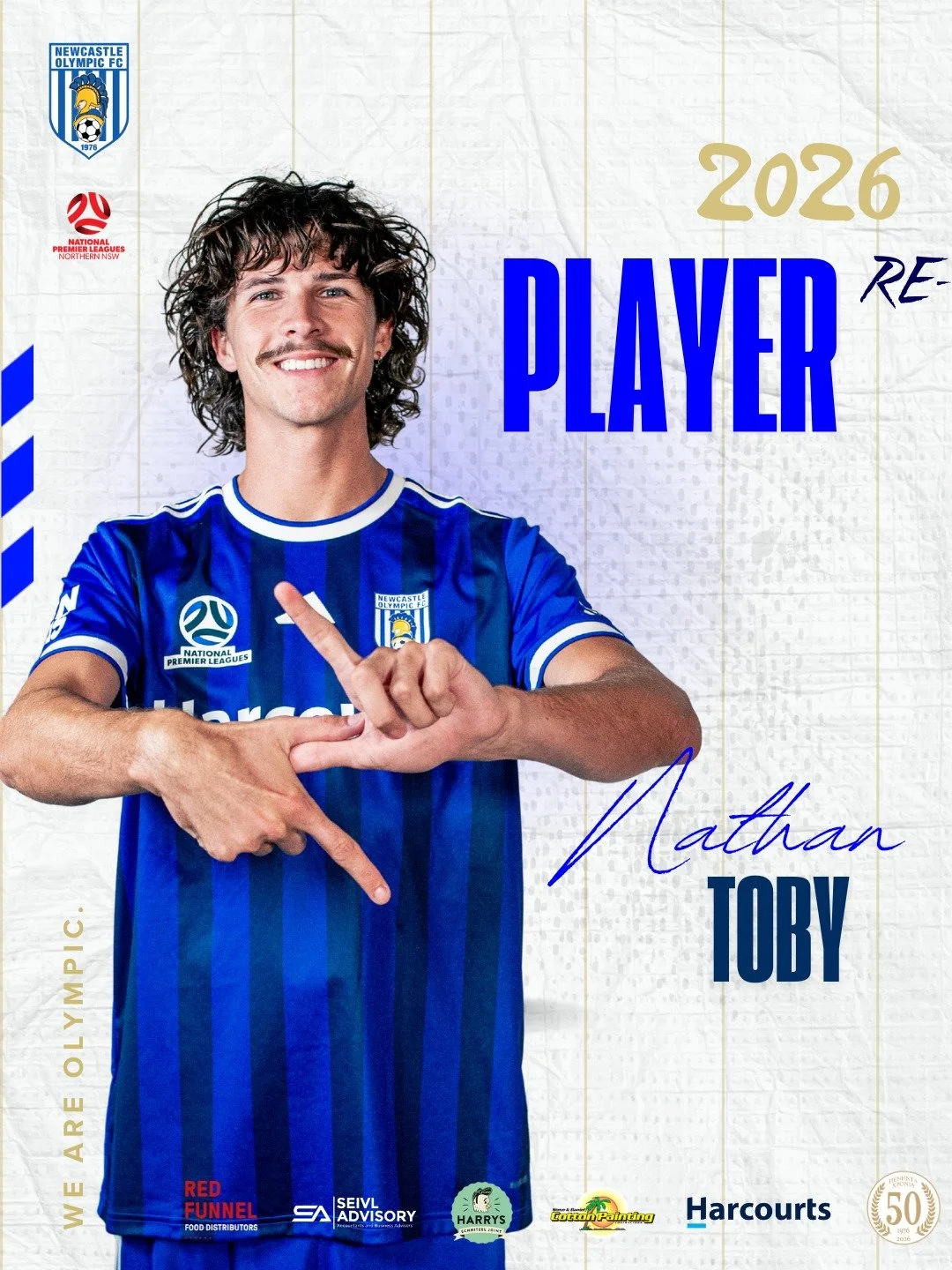 MORE LOCKED IN 💙🤍

More quality secured for 2026.

Nathan Toby brings his blistering pace and energy back to the squad. One of the quickest players you&rsquo;ll see, Nathan creates chances for himself and those around him with sheer speed and inten