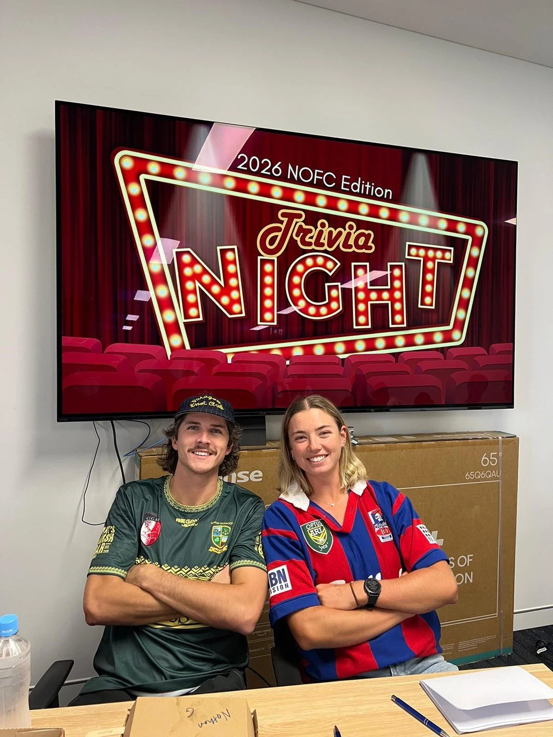 Last night, our Senior Men and Women, together with our coaches, put their knowledge to the test at a fantastic trivia night hosted by our amazing Trivia Team!

It was a brilliant evening full of laughs, with players challenged across a wide range of